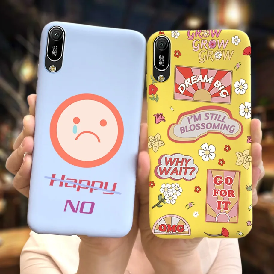 for Huawei Y6 2019 Case 3D Silicone cartoon case for huawei y6 prime pro 2019 MRD-LX1 y6pro2019 phone bag soft cover funda 6.09