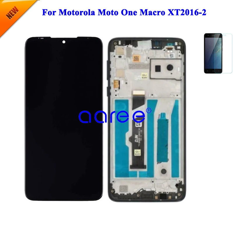 Tested Original LCD Screen For Motorola Moto One Macro LCD Display For Moto xt2016-2 Display LCD Screen Touch Digitizer Assembly