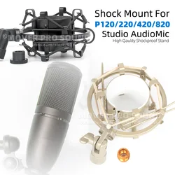 Anti Vibration Suspension Mic Stand Holder For AKG Perception P 120 220 420 820 P120 P220 P420 P820 Tube Microphone Shock Mount