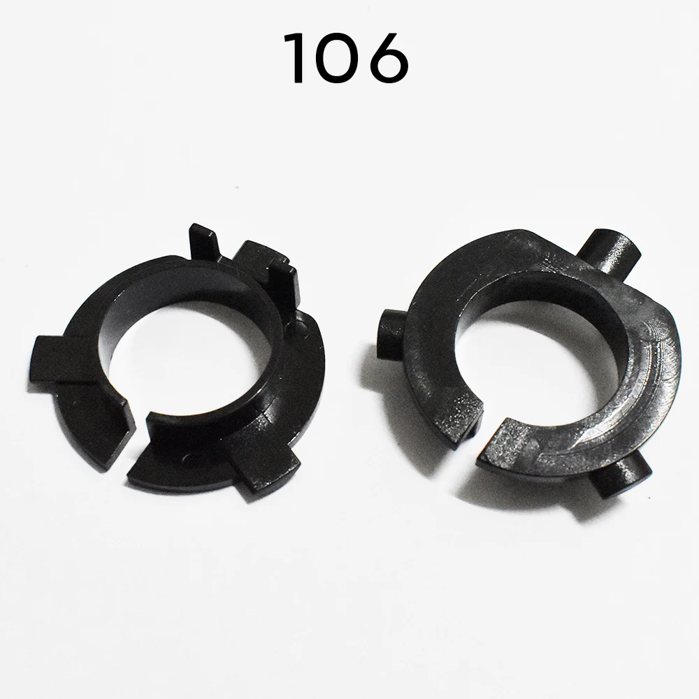 2pcs Car LED Headlight Bulb Base Holder Adapter Head Lamp Retainer Clips Socket For Auto Headlamp Mount Stand For Nissan