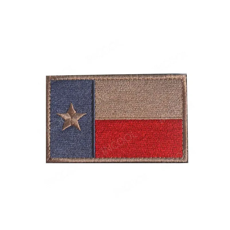 State of Texas Flag Embroidered Patches Don\'t Mess With Texas Medic Map Patch Embroidery Patch For Clothing Backpack