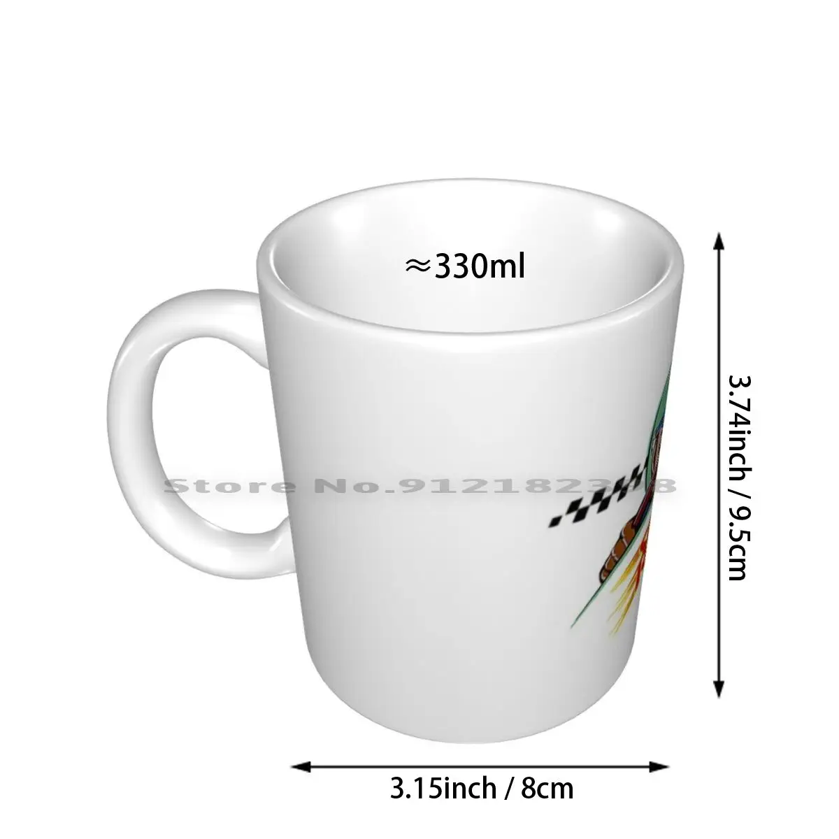 5 T Shirt Ceramic Mugs Coffee Cups Milk Tea Mug M5 Mach 5 Racer X Mach 5 5 Speed X Racer 5 Speed 5 X Creative Trending Vintage