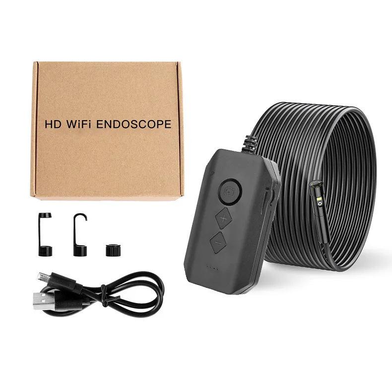 

2MP 1080P 7.9mm 4x Zoom Wireless WIFI Endoscope CMOS Borescope Inspection USB Otoscope Camera Digital Microscope