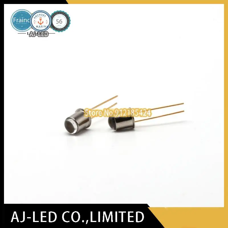 2pcs/lot PT501A infrared Photosensitive receiver, phototransistor wavelength 800nm, metal TO-18 angle ±6°