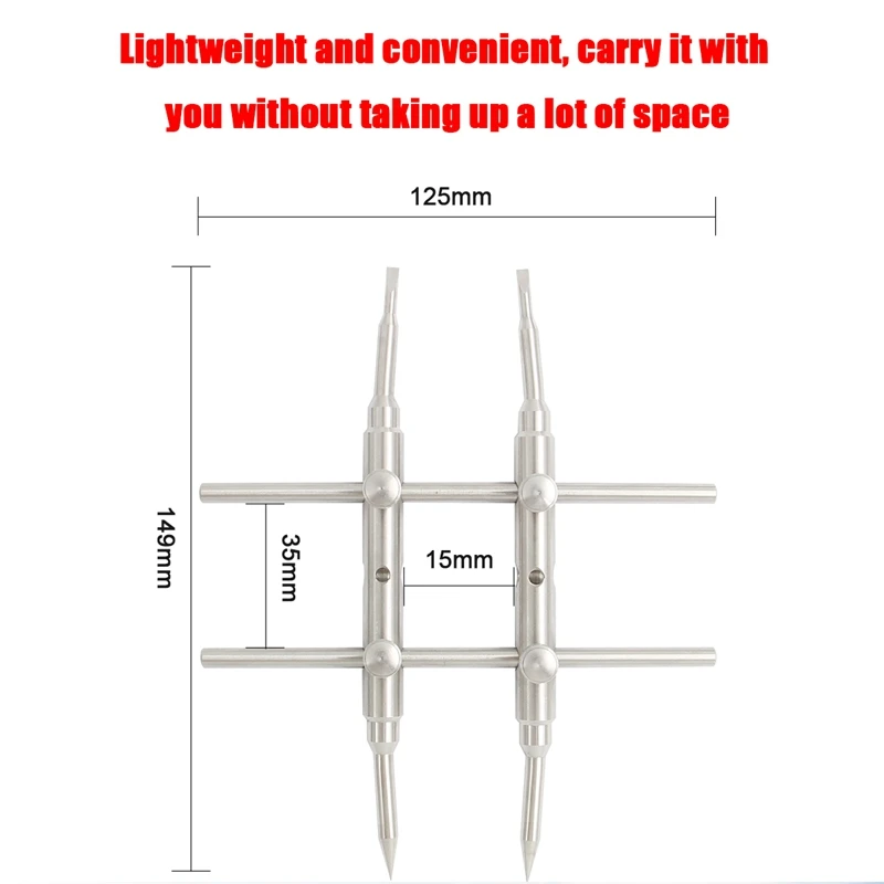 Camera Lens Wrench,0-100mm Flat & Pointed SLR Camera Lens Wrench,Maintenance Tool,Suitable for Most SLR Camera Lenses