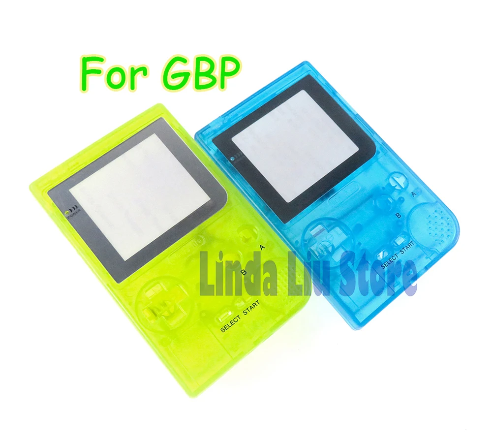 

10sets Replacement luminescence Housing Cover Shell For Gameboy Pocket GBP Console Game Full Parts Set Case Kits Glow At Night