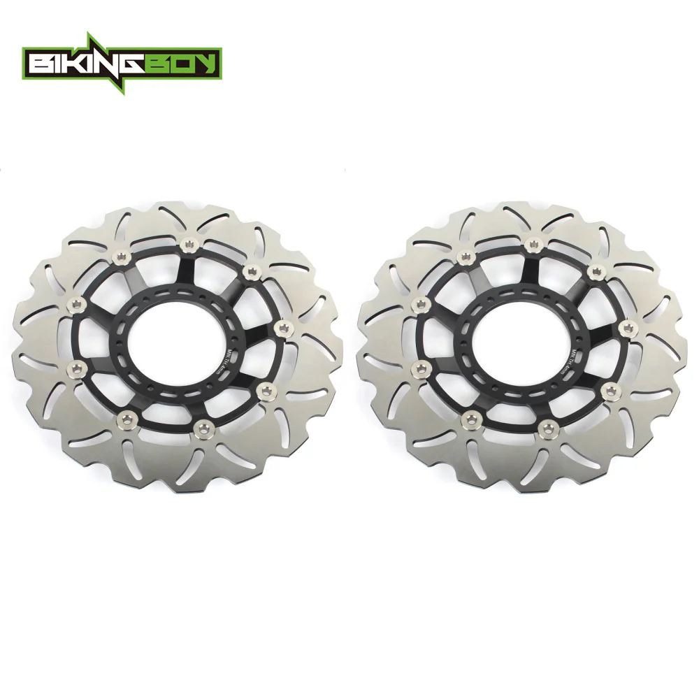 BIKINGBOY For ST 1300 A Pan European 02 03 04 05 06 07 08 09 10 11 12 13 ST1300 P / ABS 02-15 14 Front Brake Discs Disks Rotors