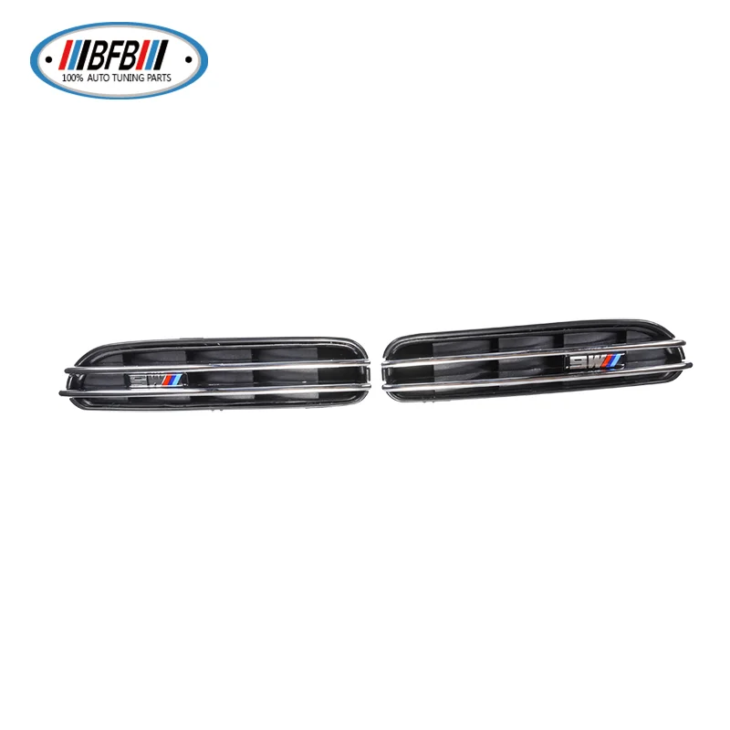 

BFB ABS Chrome Side Vent Grille Cover For E60 M5 2006-2010 Front Fender Decoration Trim