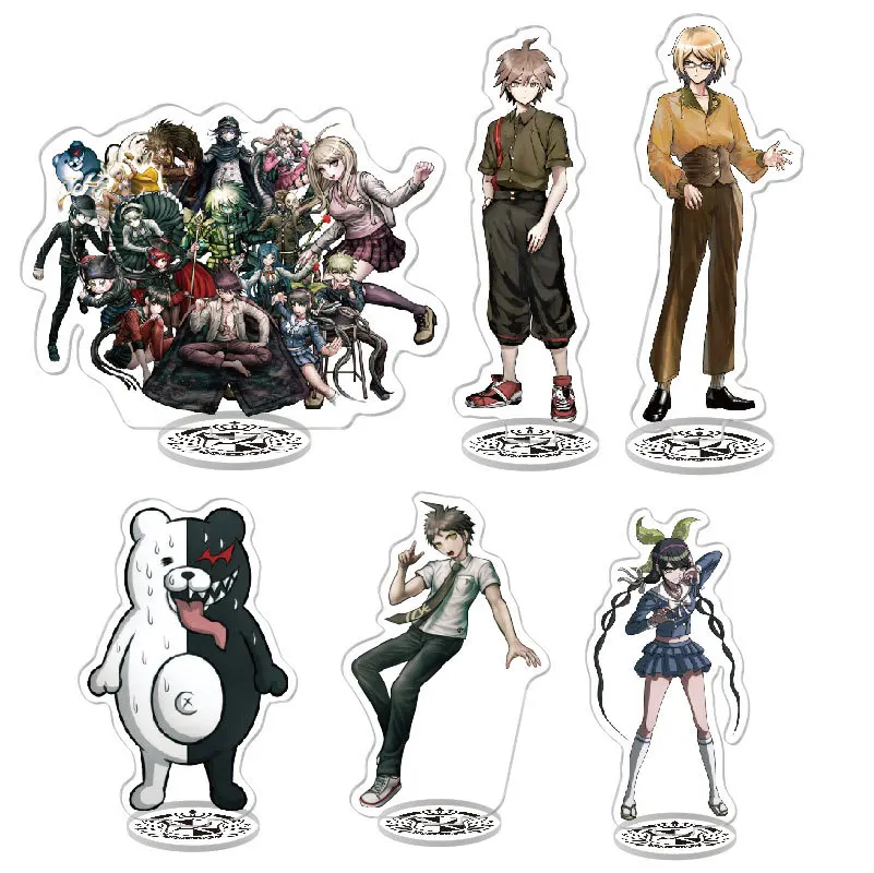 

16CM Anime figure Dangan Ronpa Danganronpa V3 figurine Trigger Happy Havoc Acrylic Stand Model Plate Desk Decor Standing Sign