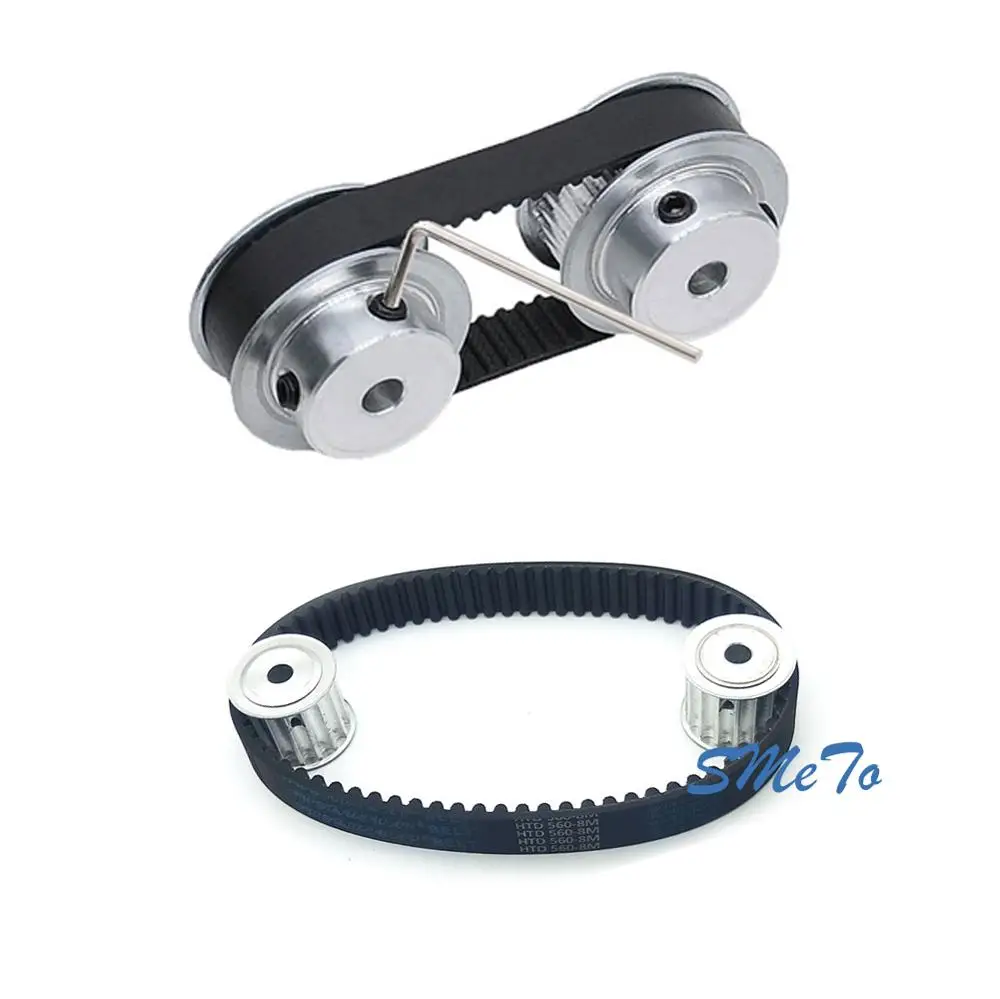 HTD 5M rubber Timing belt 5M405/5M410/5M415/5M420/5M425 synchronous Belt Pitch:5mm