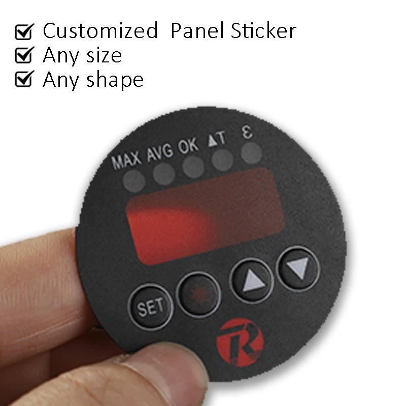 Custom stickers,Waterproof labels,Machine panel special materials LOGO,Transparent,Personalized, warning labels