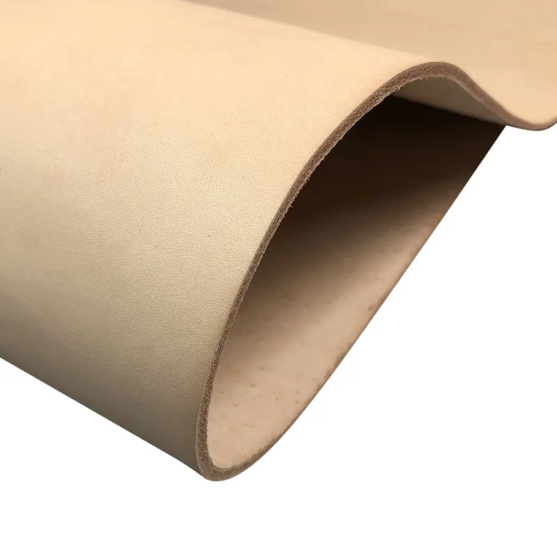 

3.5mm Genuine Cowhide Leather Fabric Material Full Grain Vegetable Tanned Leather Pieces For DIY Handmade Art Craft, Sewing