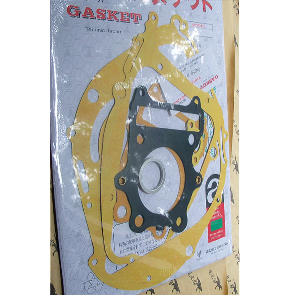 For Suzuki GN250 GZ250 GN 250 SP250 ST250 WangJiang  Motorcycle Engine Gasket Motorbike gasket Kit Cylinder Head Crankcase Pad