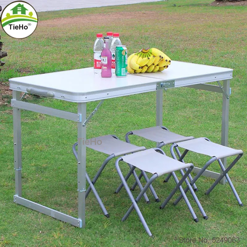 Outdoor Camping Table Chair Picnic Table Aluminium Alloy 캠핑 테이블 Waterproof Ultra-light Durable Portable Folding Table Seat