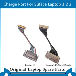 Puerto de carga original para ordenador portátil de superficie, conector de base, M1089863-004, funciona bien, 1, 2, 3, 1769, 1782