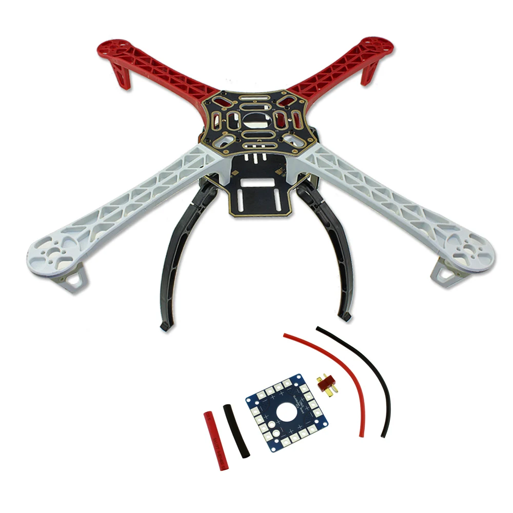 Drone avec cadre 450 pour RC BrosMWC, multicopter 4 axes, quadrirotor, hélicoptère multi-rotor avec train d'atterrissage, F330, F450, F550