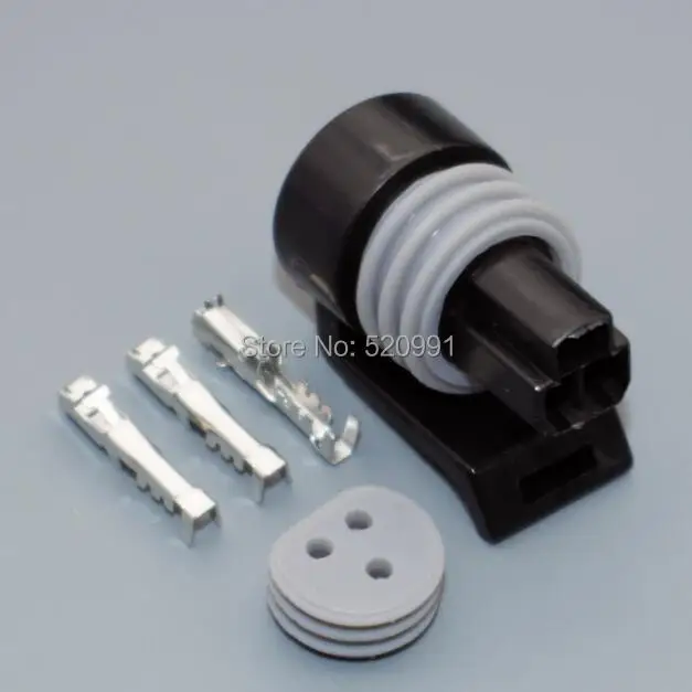 shhworldsea 1.5mm 3 pin waterproof automotive oil Fuel Pressure Sensor Connector plug 12110192 12065287 12078090