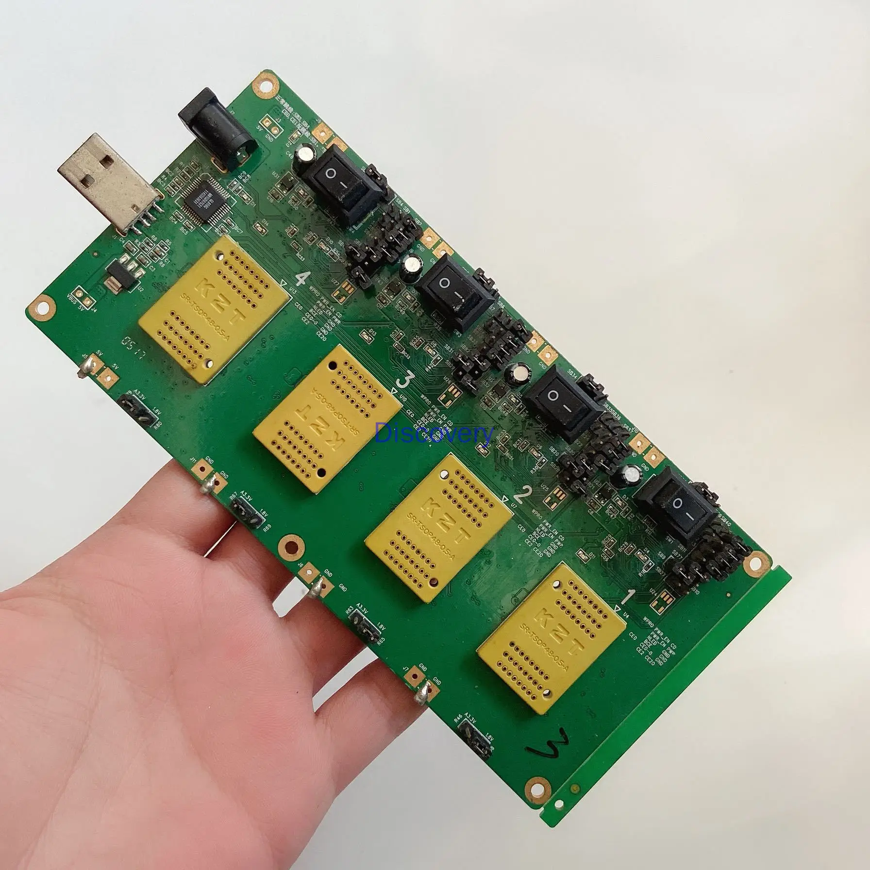 TSOP48 pamięci Flash stojak testowy 1 przeciągnij 4-bit pamięci Flash Test gumka Anguo/SM3267/FC1178 mistrz