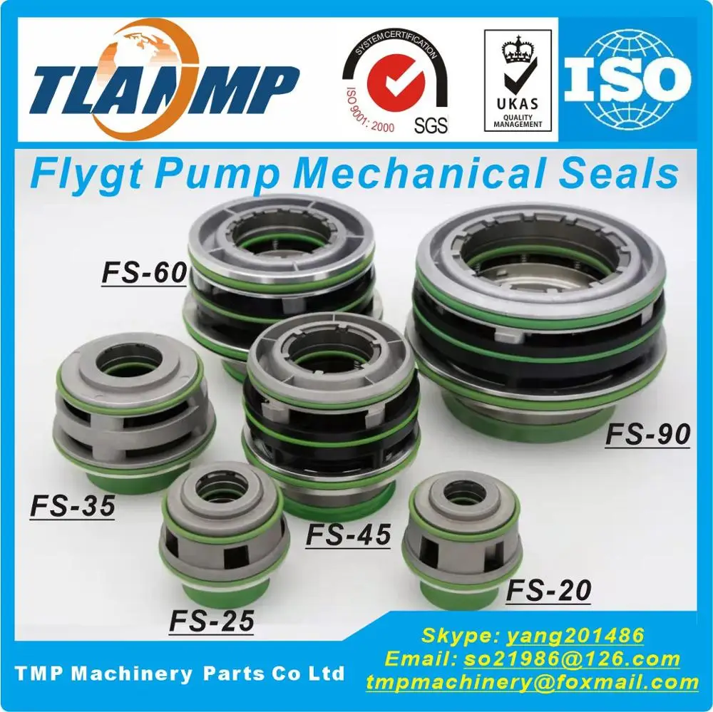 FS-45 , FS45, 45mm shaft size ITT Fly-gt plug-in Mechanical Seals for Xylem Fly-gt 3171,4650,4660,5100.250/251/260/261 Pumps