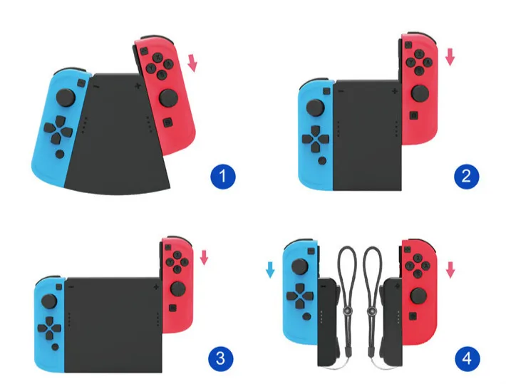 For switch handle 5 in 1 connector set ns joycon left and right small handle connector tns-19021 (Not including handle)