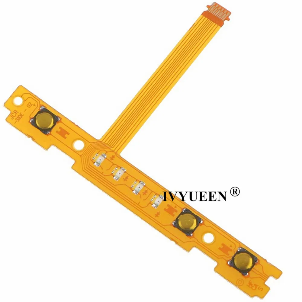 IVYUEEN-Nintendo Switch Joy Con Controller, SL, SR Botão Chave, Fita Cabo Flex, Substituição, Acessórios de Reparação, 2 pcs