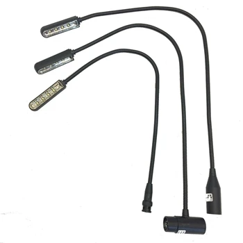 Éclairage LED à col de cygne pour console, 5V, 12V, 0.5W