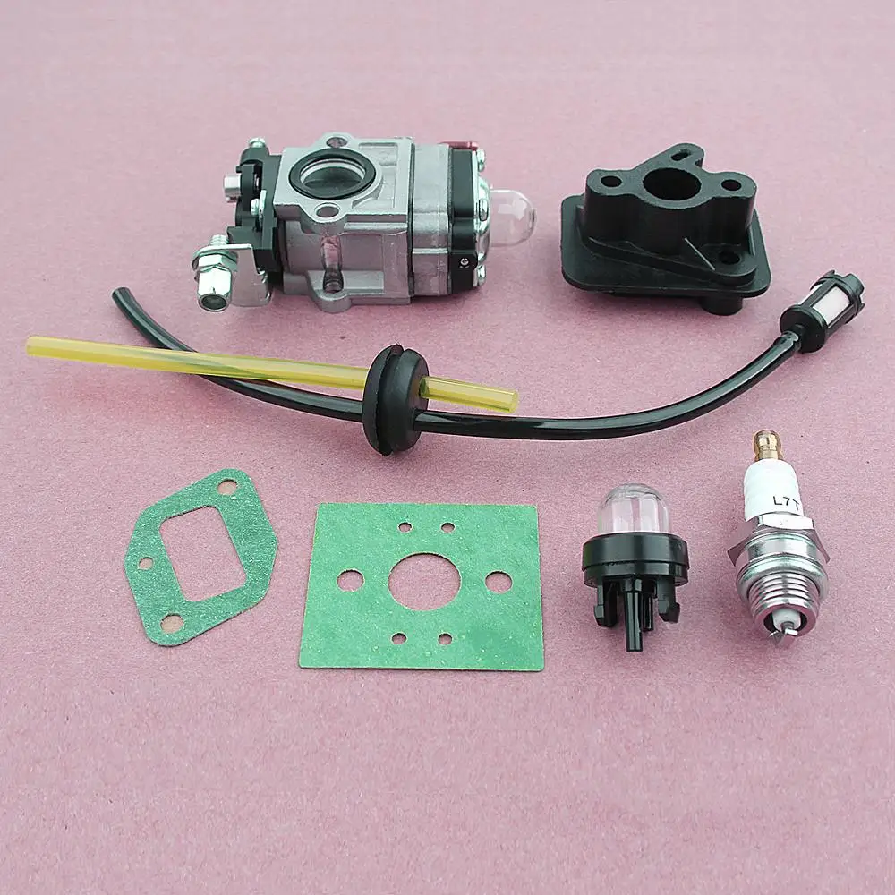 Carburatore Connettore di Base Collettore di Aspirazione Tubo Flessibile Del Carburante Fit Per Decespugliatore 43cc 52cc 40-5 BC430 CG430