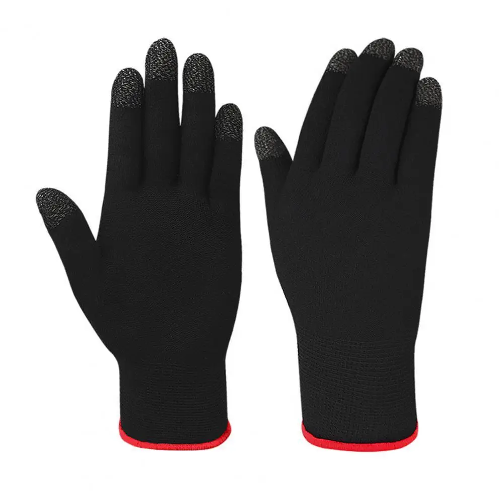 2Pcs Unisex Outdoor Sports Gloves Warm Breathable Anti-slip Sweat-Proof Touchscreen Mobile Phone Gaming Gloves Cycling Gloves