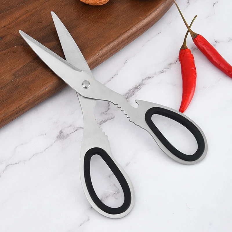 Cesoie da cucina forbici multiuso per alimenti in acciaio inossidabile Sharp forbici per alimenti in acciaio inossidabile Ultra affilate pollo