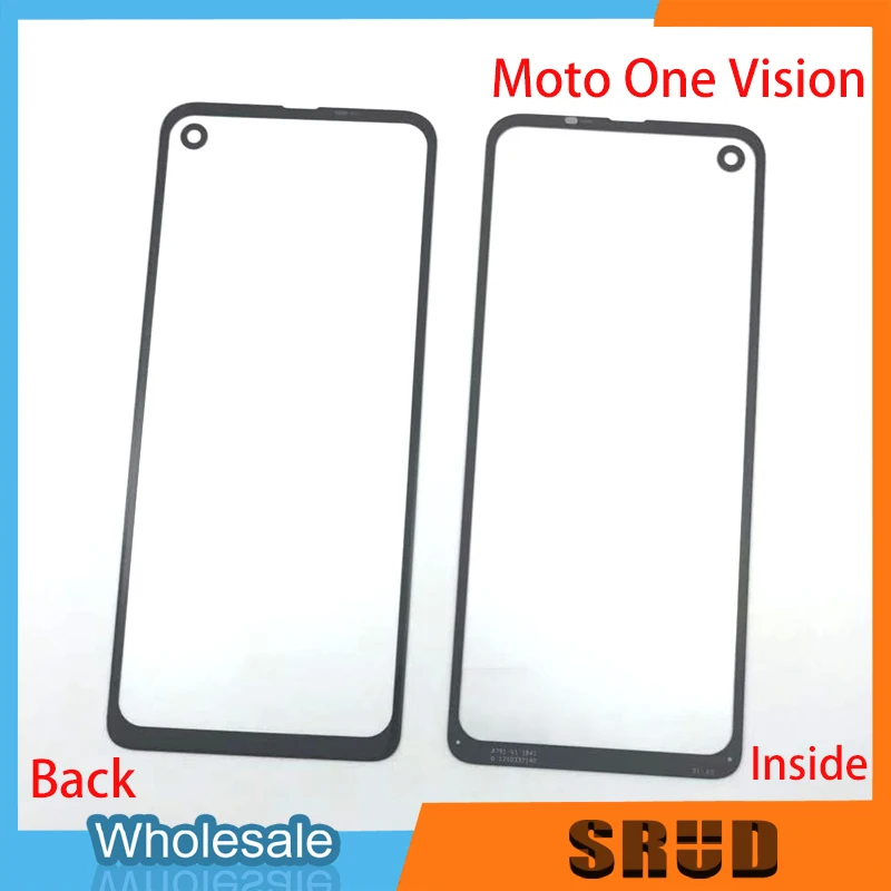 Laminated OCA Front Outer Glass For Motorola One P30 XT1941 One Vision P50 XT1970 One Action XT2013 LCD Touch Screen Outer Glass