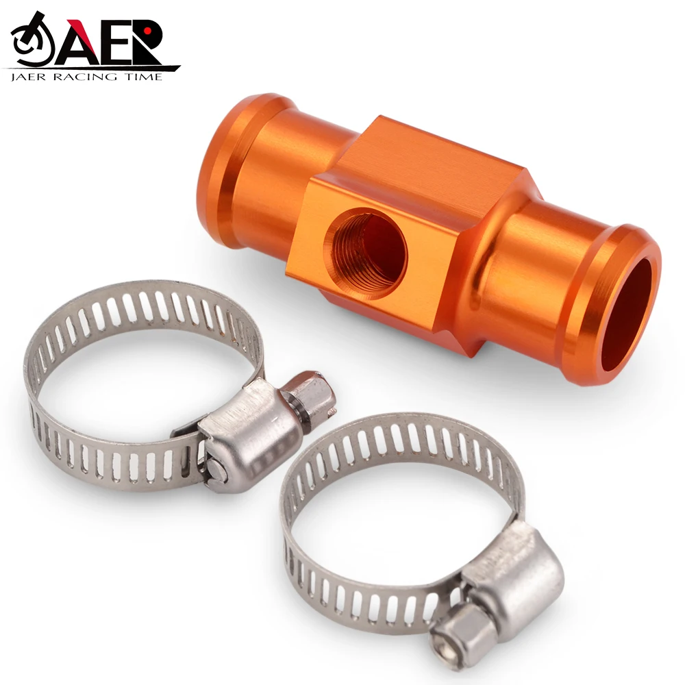 Motorcycle Accessories 18mm Water Temp Temperature Joint Pipe Gauge Meter Radiator Hose Sensor Adapter Connector Scooter