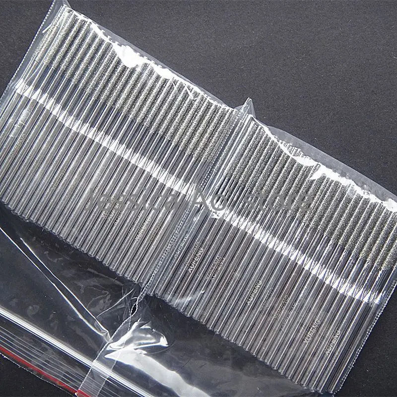 21 pz 1.5 2 3.2mm CBN diamante rettifica ago esteso cilindrico asta di macinazione boro nitruro gioielli giada utensili abrasivi