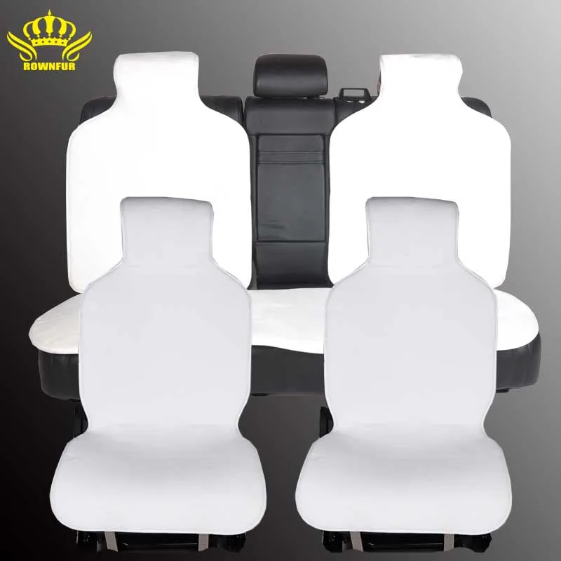 hot sale avtomobilnvy covers universal size faux fur stoles for lada  Car seat Covers Seat accessories black color