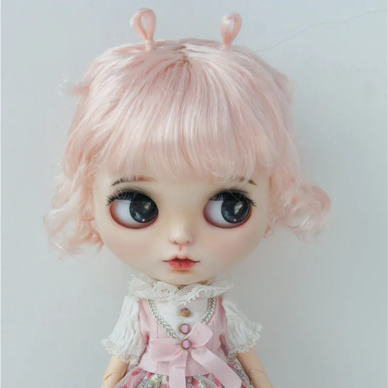 사랑스러운 달팽이 촉감 합성 모헤어 BJD 가발, QBaby Blythes 18 인치 인형 액세서리, JD544, 9-10 인치, 10-11 인치, 11-12 인치