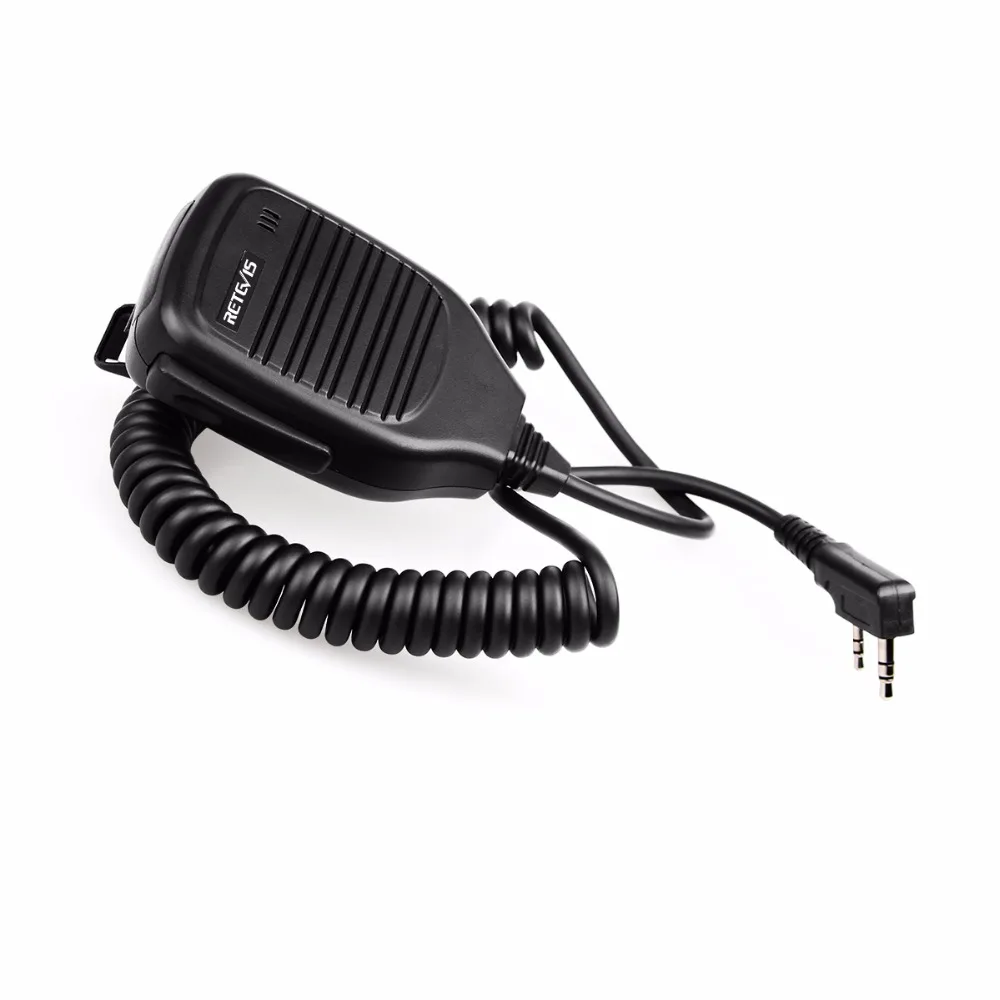 Imagem -03 - Retevis-microfone de Alto-falante Portátil Mic Ptt Acessórios Tangentes Apto para Walkie Talkie uv 5r 888s H777 Rt5r 10 Pcs