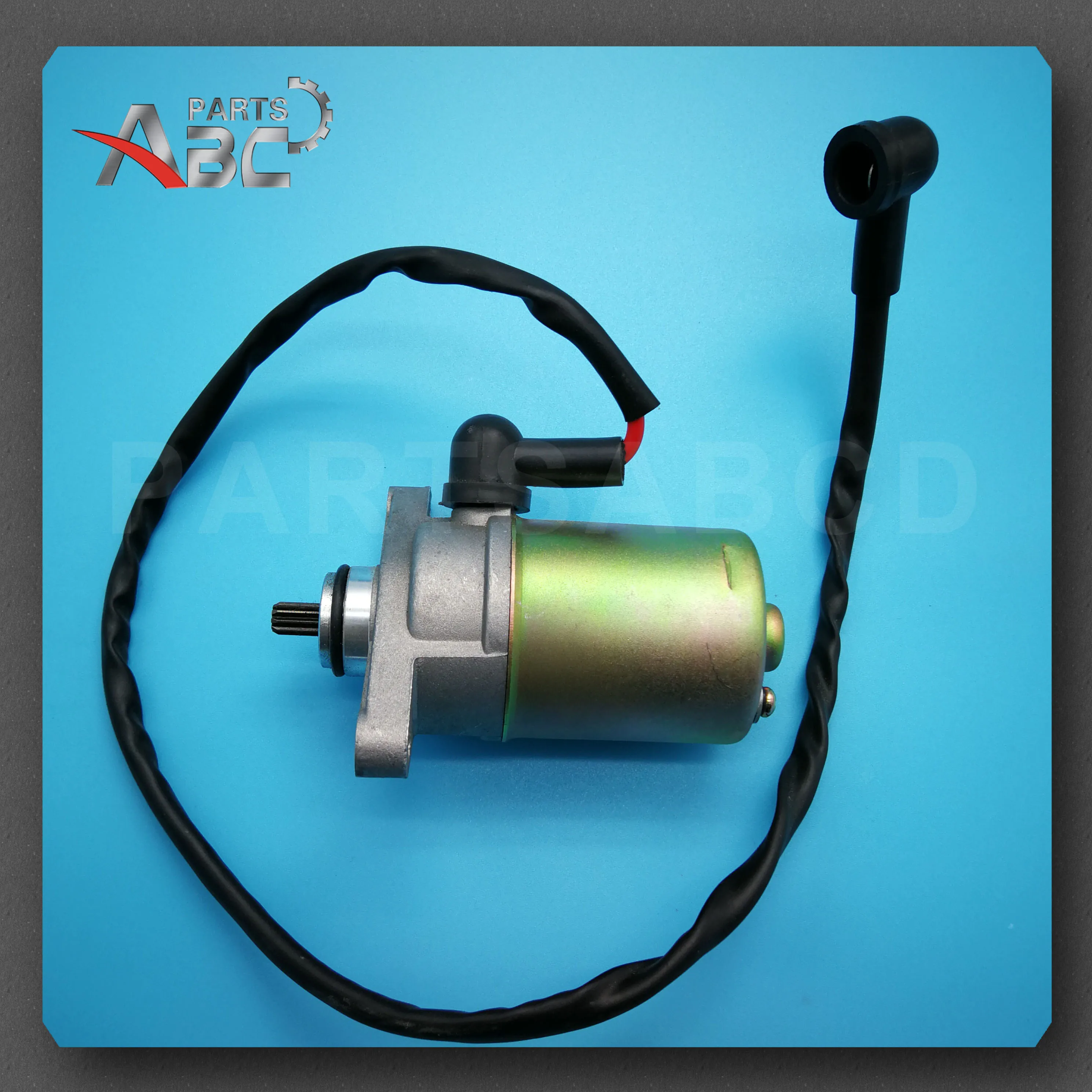 

10 Teeth Electric Starter Starting Motor For GY6 50cc 80cc Scooter Moped 139QMB