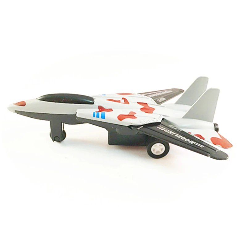 

Pull Back fighter Model Toys Metal Alloy Model Plane for Children Toys Kids Gift