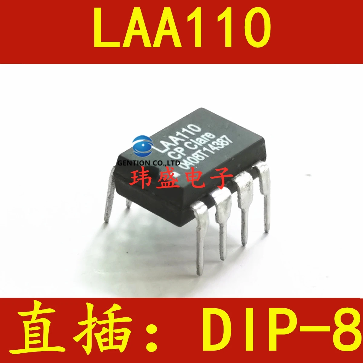 

10PCS LAA110 DIP-8 into the optical coupling optical coupling solid state relay in stock 100% new and original