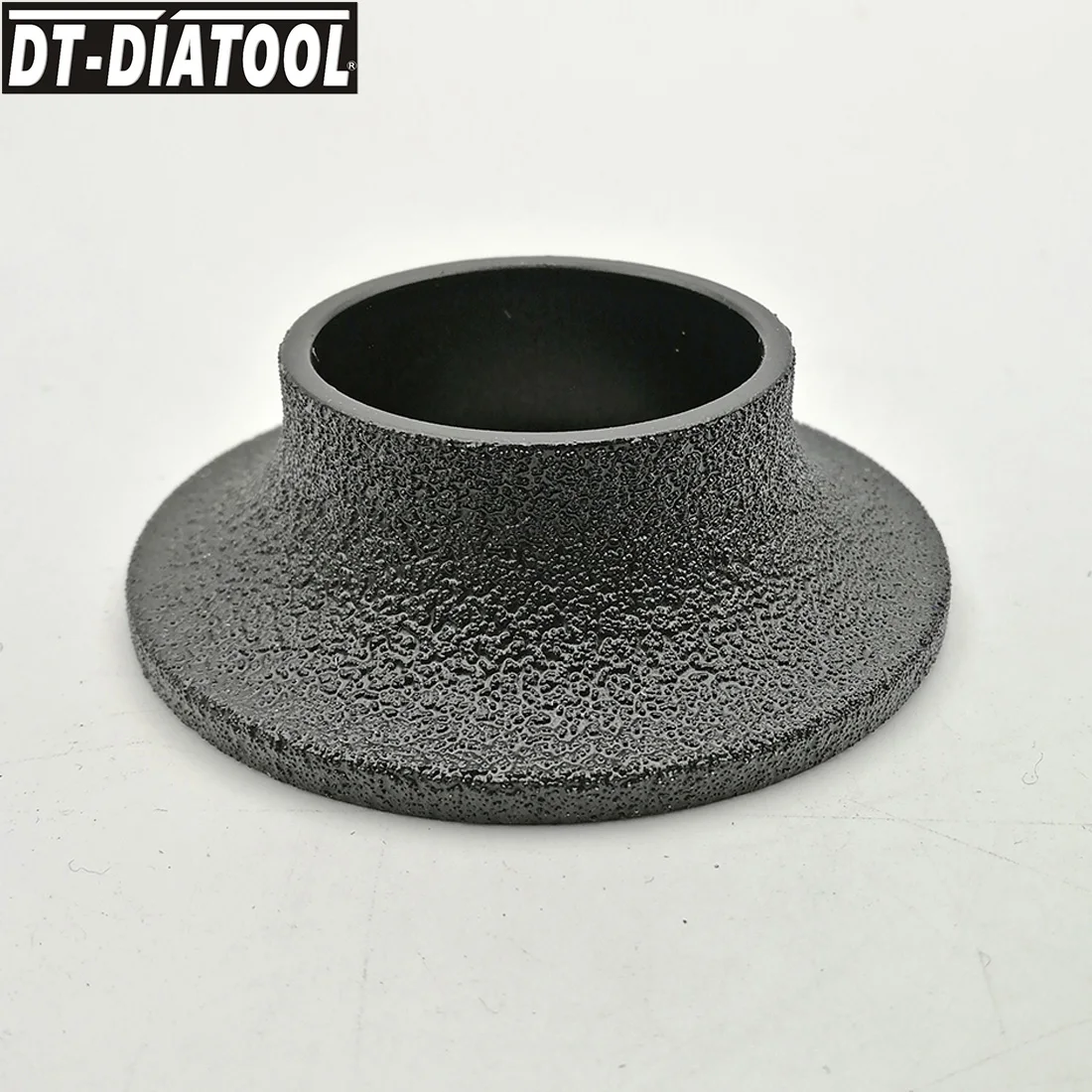 DT-DIATOOL 2 шт. диаметр 75 мм x 20 мм вакуумной пайки Demi-bullnose край профиль алмазный шлифовальный круг для мрамора гранита кварцевая зернистость #60