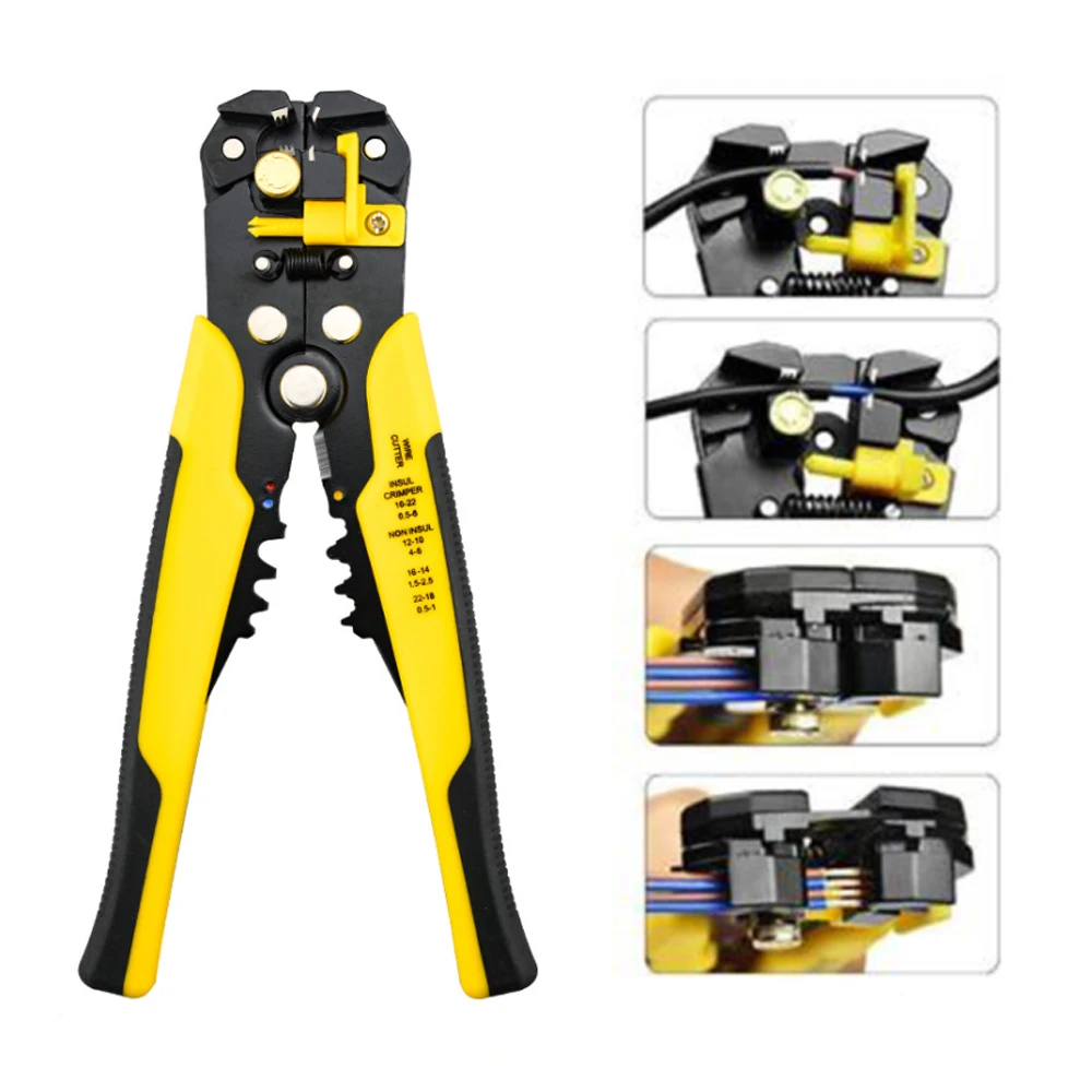 Pinze spelafili utensili spellafili utensili manuali terminale a crimpare 0.2-6.0mm utensili automatici di marca multifunzione ad alta precisione