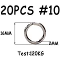 Split Ring 10 20pcs