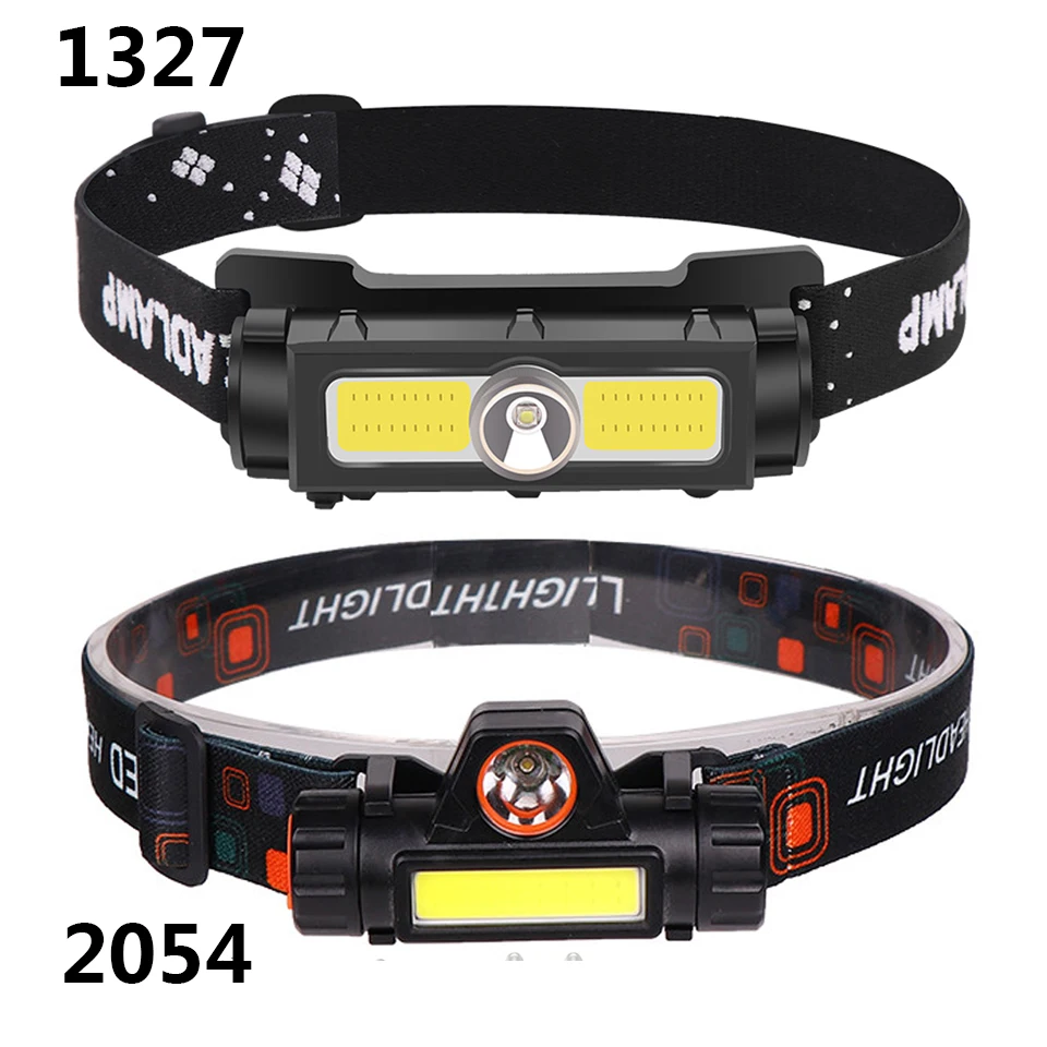 LED HeadLamp XP-G Q5 Mini USB Rechargeable Headlight Light weight Portable Head Flashlight Lamp White & Red light