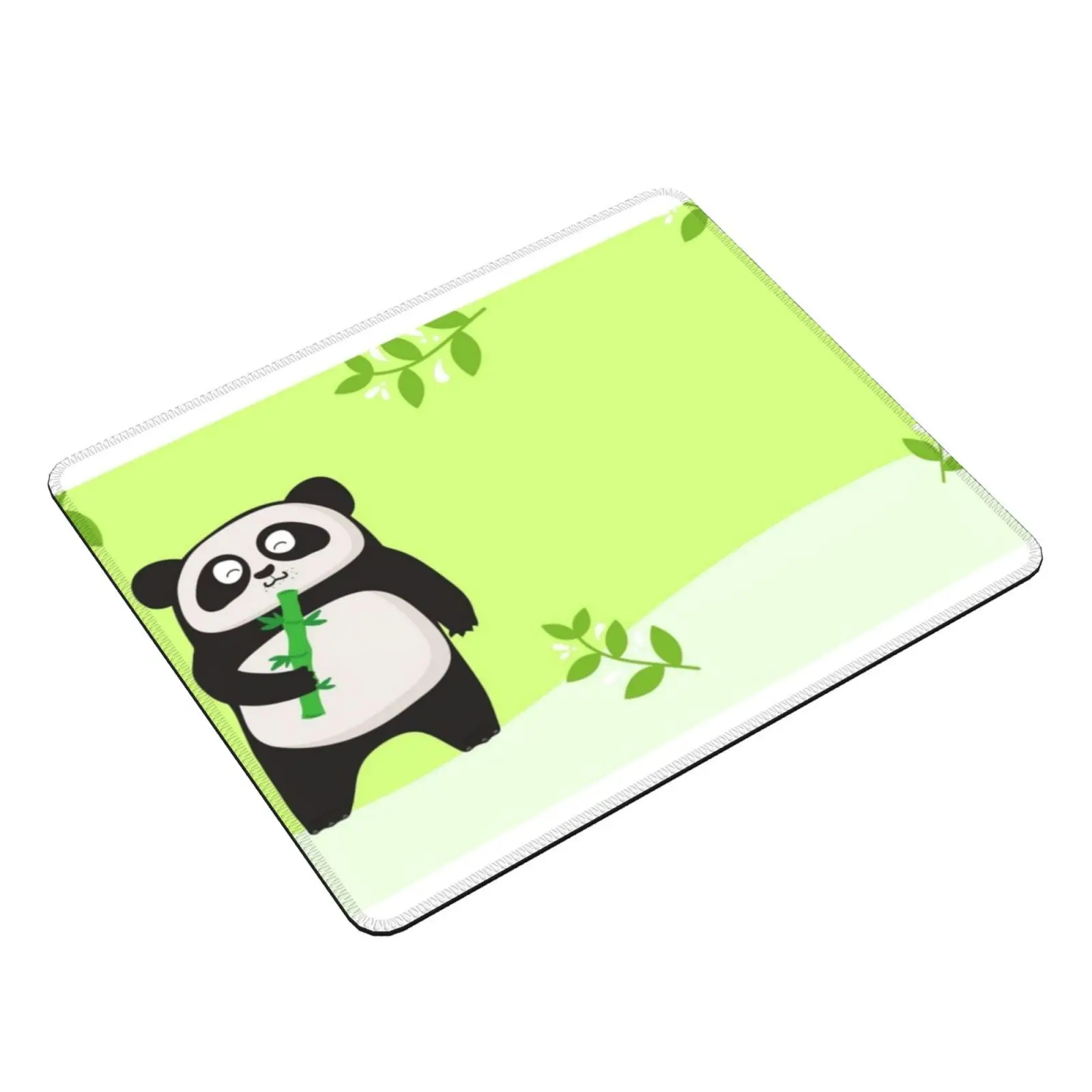 Panda Green Background Mouse Pad DIY Print Panda Panda Pandas Love Panda Cute Panda Baby Panda