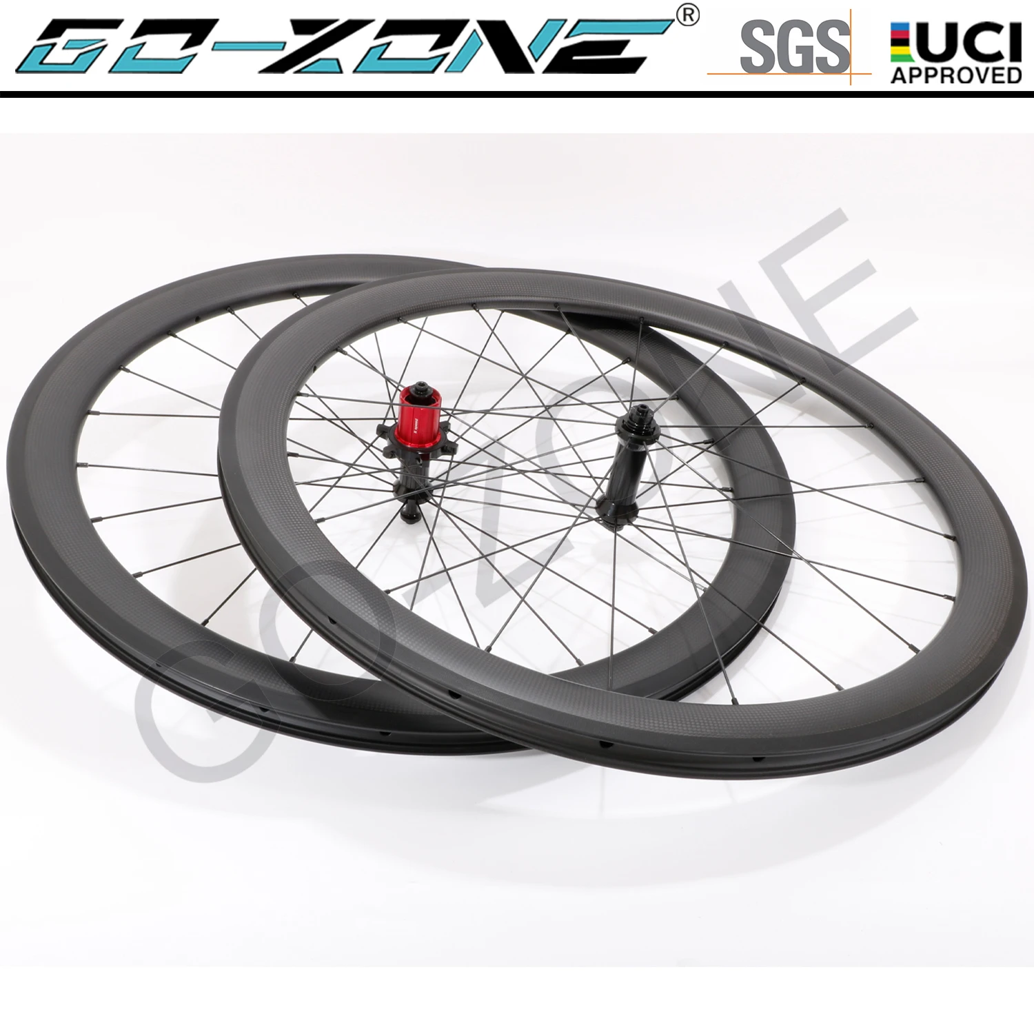 25mm Width Rim Brake Carbon 700c  Wheelset Clincher Tubeless Tubular Chosen ASP1586 BK/SP7187HP Carbon Road Rim Brake Wheels