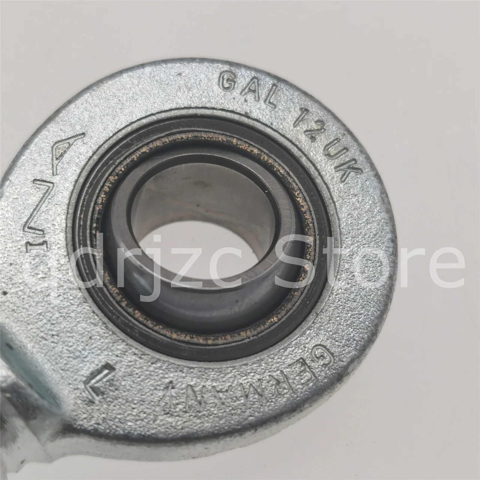 rod end joint bearing GAL12-UK with left-hand external thread (M12), maintenation-free