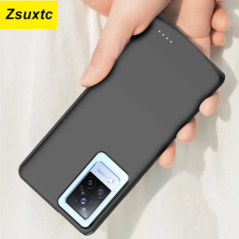 

Чехол для телефона Vivo S9, 6800 мАч, чехол для телефона s S9E, чехол для зарядного устройства, чехол для внешнего аккумулятора для Vivo S9 S9E, чехол для аккумулятора