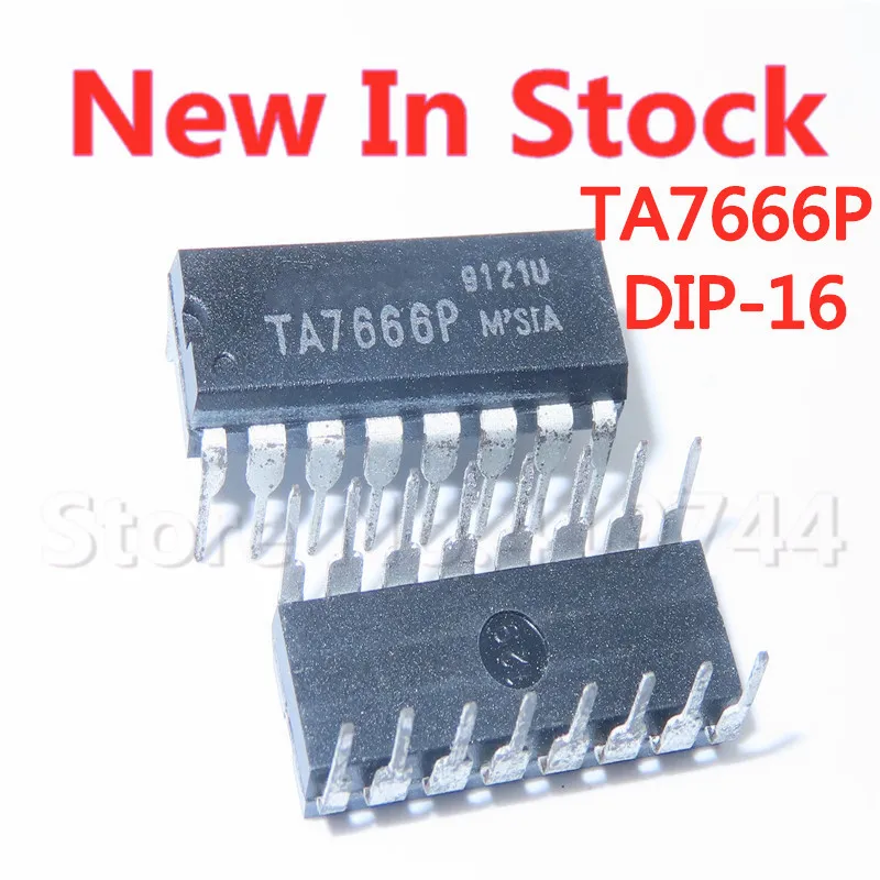 5PCS/LOT TA7666P TA7666 DIP-16 LED level indicator circuit chip V In Stock NEW original IC