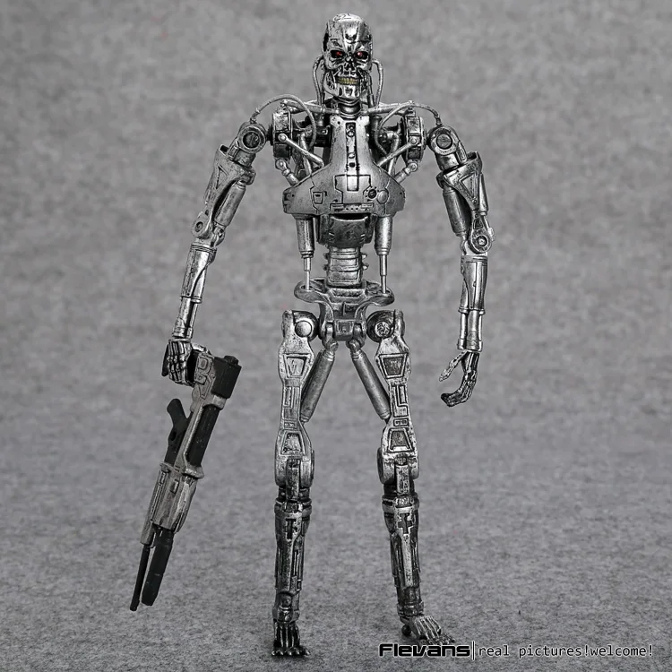 NECA Terminator Dark Fate T-800 Arnold Schwarzenegger Sarah Conner Endoskeleton Action Figure Collectible Model Toy