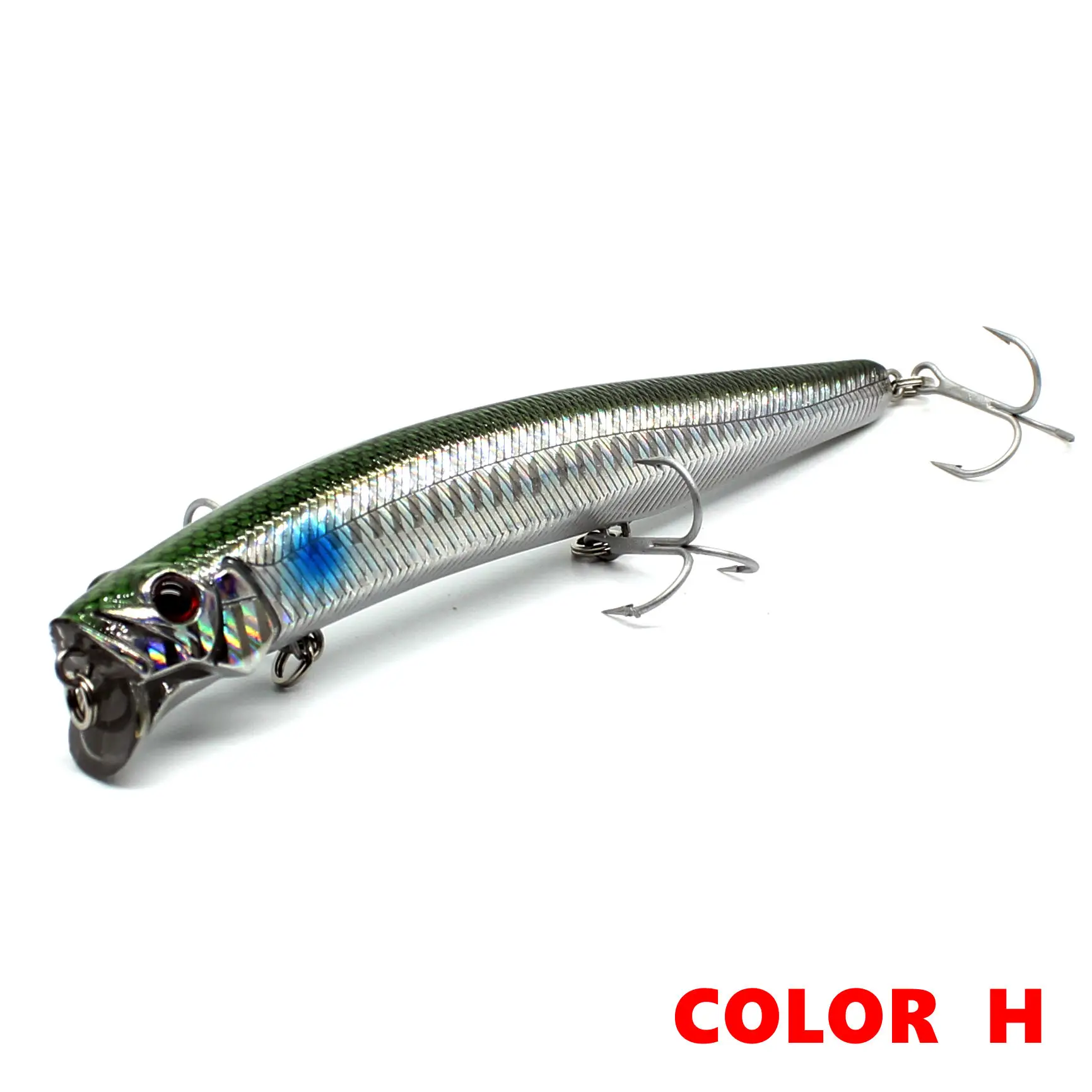 AOCLU Schwimm Wobbler 13cm 21g Harten Köder Minnow Angeln Locken Meer Bass Frische Hybird VMC Haken Magnet Gewicht transfer Flach Dive – Detail 11