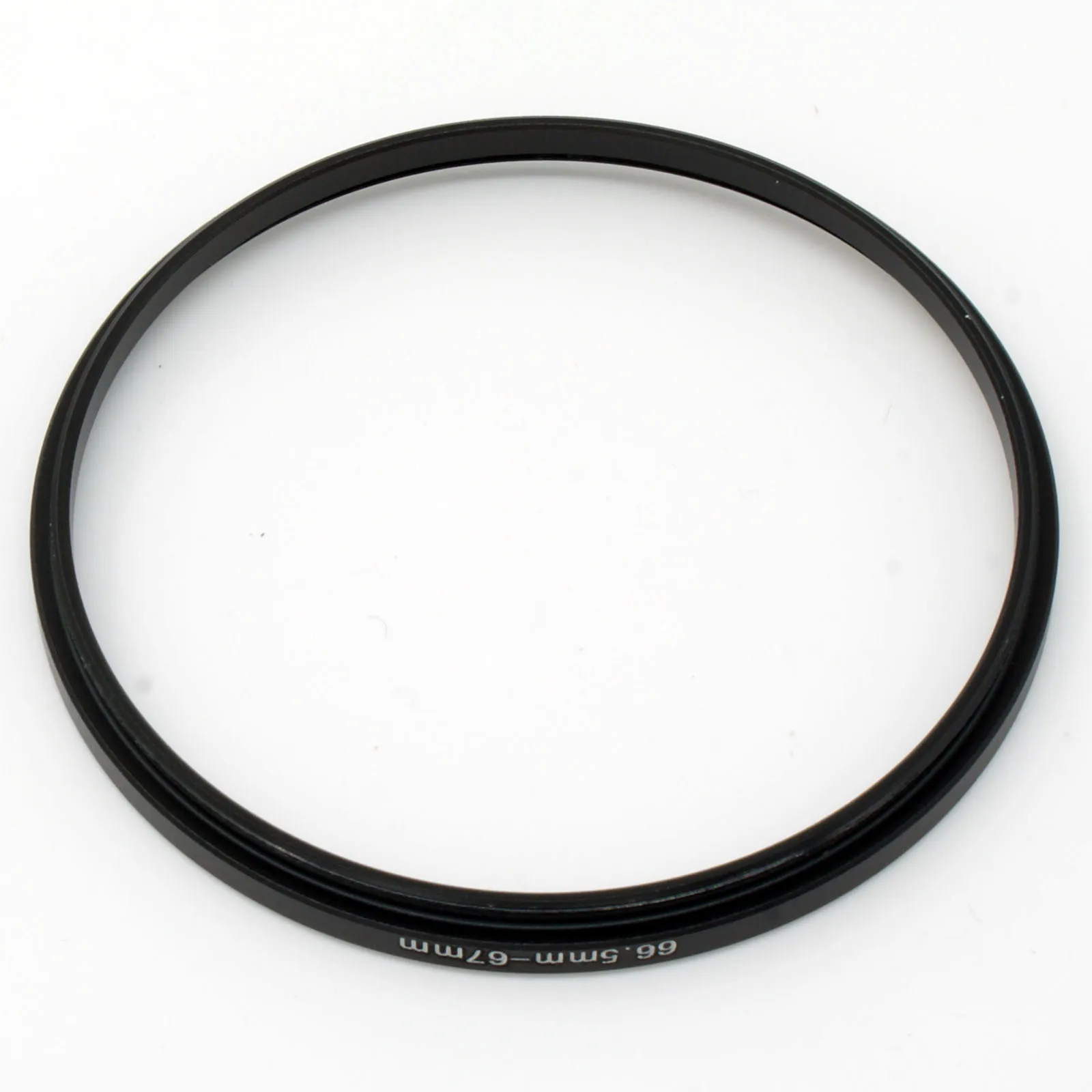 66.5-67 intensifique o macho do anel de filtro 66.5mm x0.5 ao adaptador fêmea da lente de 67mm x0.75